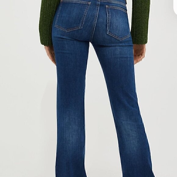 Max&Co Mid Rise Bootcut Jeans - Color Midnight Blue - Size 28 - Picture 4 of 8